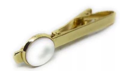Gold Plated Mother Of Pearl Tie Bars • $13.99