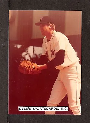 Mark Fidrych RED SOX UNSIGNED 3-7/16 X 4-15/16  COLOR ORIGINAL SNAPSHOT PHOTO 12 • $1