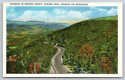 Postcard Mohawk Trail Massachusetts • $4.75