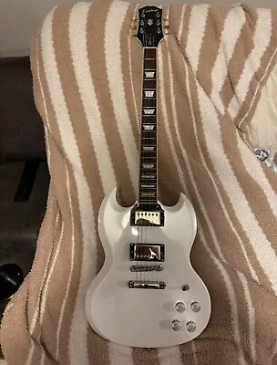 2021 Epiphone SG Muse Collection - Pearl White Metallic (RARE) — Electric Guitar • $480