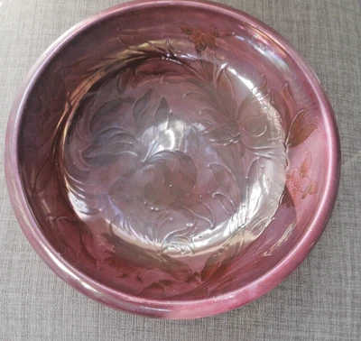 £450 • Buy William Moorcroft  Rare Ruby Lustre Bowl Spanish Pattern Moorcroft Museum Piece