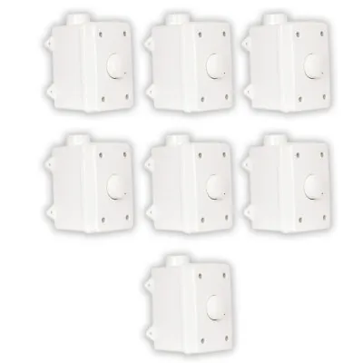 $242.99 • Buy Theater Solutions OVCDW Outdoor Volume Controls White Weatherproof 7 Piece Set
