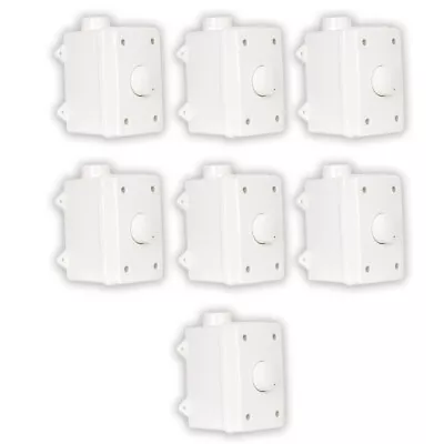 $242.99 • Buy Theater Solutions OVCDW Outdoor Volume Controls White Weatherproof 7 Piece Set