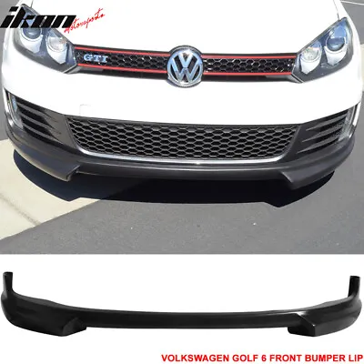 Fits 10-14 Volkswagen VW Golf 6 & GTI RG Style Unpainted Front Bumper Lip Kit PU • $132.99