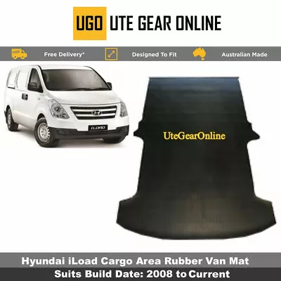 Ribbed Rubber Van Mat For Hyundai ILoad Cargo Area 3mm - Suits 2008 - Current • $213.53