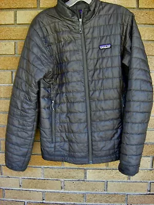 Men's Black PATAGONIA Nano Puff Insulated Jacket SM - Full Zip #84212- MINT! • $94.77