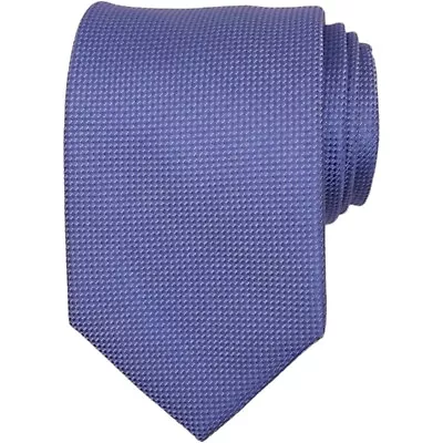 ALARA Mens Classic Tie 3.15 Light Blue 100 Silk Woven Designer Dress Necktie $80 • $18.88