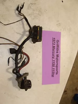 1973 Mercury Merc 1150 115hp 6cyl Rectifier Wiring Harness Connector Electrical • $98