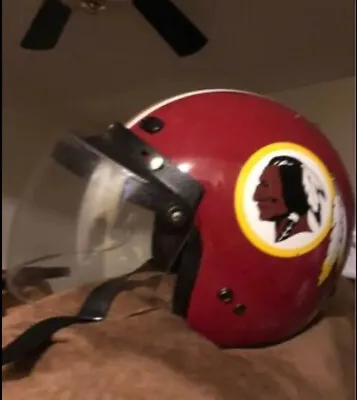 $185 • Buy Redskins Motorcycle Helmet