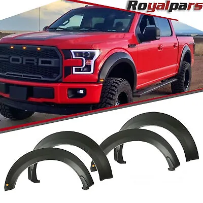 4pcs For 2015 2016 2017 Ford F150 Wheel Protector Raptor Style LED Fender Flares • $119.99