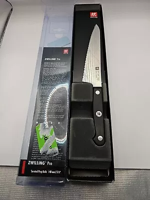 Zwilling Gourmet Professional Serrated Prep Knife 5.5 In. 36121-140 Germany • $24.99