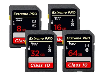 Extreme PRO SD Card 16GB 32GB 64GB 128GB 256Gb SDHC SDXC Flash Memory SanDisc • $7.95