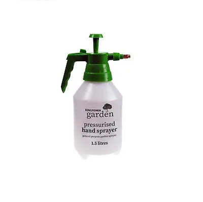 £7.99 • Buy 1.5L Hand Pressure Sprayer Pump & Spray Bug Weedkiller Plant Feeding Sprayer