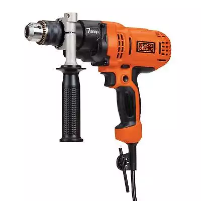 BLACK+DECKER 7.0 Amp 1/2 In. Electric Drill/Driver Kit - DR560 • $61.99