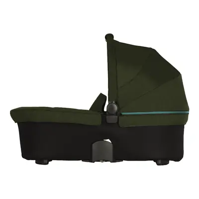 Silver Cross Micralite Carrycot For TwoFold SmartFold Pram - Carbon - Evergreen • £65