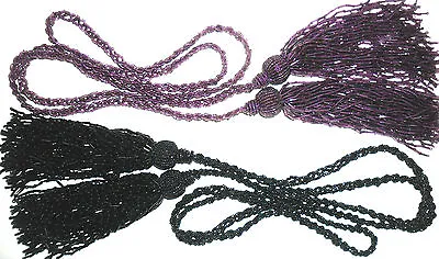 Ex  Laura Ashley  2x Beaded Curtain Tie Backs Various Colours Free P&p • £8.99