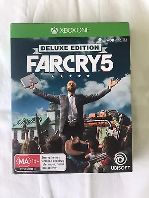 $27.99 • Buy Far Cry 5 Deluxe Edition Complete With Soundtrack Xbox One, 2018