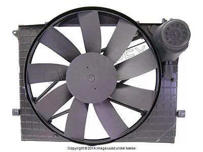 Mercedes W215 W220 (2000-2001) Auxiliary Fan Assembly NISSENS +1 YEAR WARRANTY • $849.65