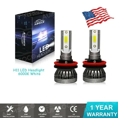 For 2012-2015 Chevy Captiva Sport H11 LED Lights Headlight Low Beam White 6000K • $21.99