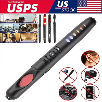 GPS RF Signal Detector Pen Anti-Spy Hidden Camera GSM Audio Bug Finder Detector • $0.49