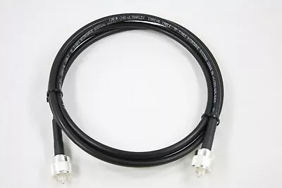 Times Microwave LMR-240UF Ultra Flex CB Coax Cable 14.5ft W/PL-259 • $33.95