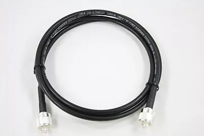 Times Microwave LMR-240UF Ultra Flex CB Coax Cable 50ft W/PL-259 • $84.95