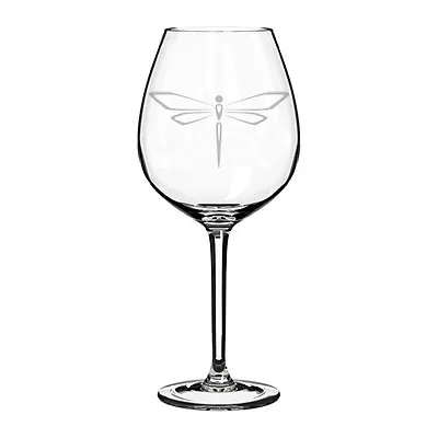 Wine Glass White Red Wine Jumbo 20oz Dragonfly • $19.99