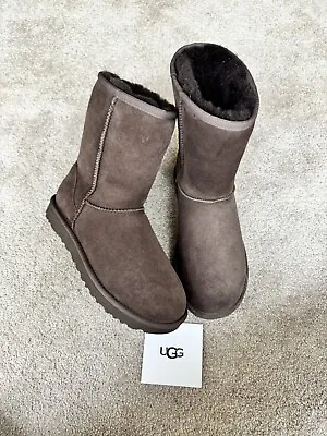 Genuine Ugg Boots W Classic Short Ii (chocolate) Size 5 Eu38 - Cost £185 • £95
