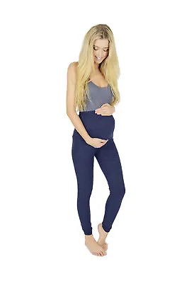  Extra Thick Winter Maternity Leggings Soft Cotton & Fleece Lined All Sizes V1  • £7.99