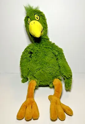 Kohls Cares Dr. Seuss Plush Oh Say Can You Say Hooey Green Parrot Bird 2010 • $12.99