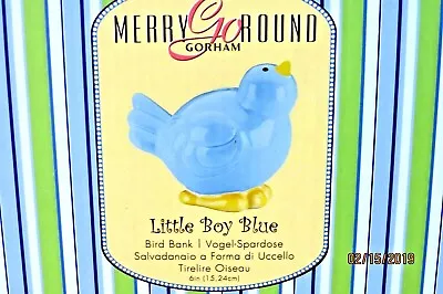 Little Boy Blue Bird Bank  Merry Go Round Gorham • $9.99