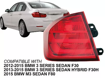 For Outer Rear Lamp 2012 - 2015 BMW 3 Series M3 328i 335i 320i Driver Left Side • $99.70