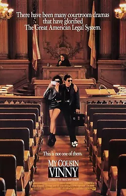 My Cousin Vinny Movie Poster - Marisa Tomei Joe Pesci - 11 X 17 Inches • $13.96