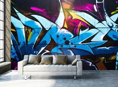£95.99 • Buy Graffiti Wallpaper Kid's Photo Wall Mural Street Urban Art Giant Paper Poster