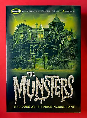 Munsters House At 1313 Mockingbird Ln Assembly Kit Sealed Green Moebius 2012 • $129.99