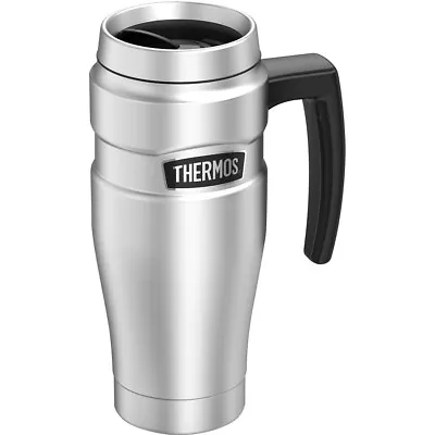 $34 • Buy NEW Thermos Stainless Steel Double Wall Travel Mug 470ml
