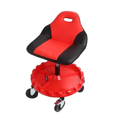 400LBS Adjustable Height Rolling Padded Seat W/Equipment Tray And Five 5  Caster • $96.84