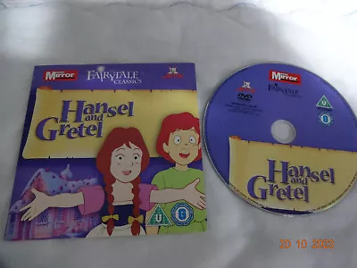 Children's Animation Promotional DVD Daily Mirror  Hansel And Gretel • £1.89