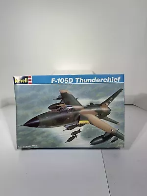 Rare Revell F-105D Thunderchief Plastic Model Kit 4363 Fighter Jet NOB • $30