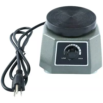 Dental Lab Oscillator 4  Round Shaker Heavy Duty Platform Vibrator 100W 110V US • $52.99