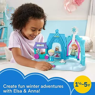 Fisher-Price Little People - DISNEY FROZEN ARENDELLE WINTER WONDERLAND Playset • $62.95