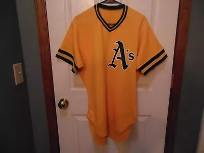 1980's Oakland Athletics Minor League Game Used Jersey • $200