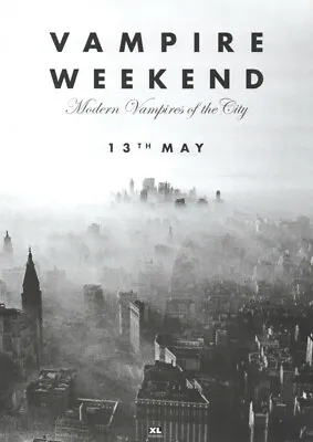 Vampire Weekend - Modern Vampires Of The City - Full Size Magazine Advert • $7.45