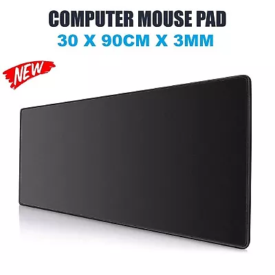 Extra Large Size Gaming Mouse Pad Desk Mat Extended Anti-slip Rubber Speed AU • $13.49