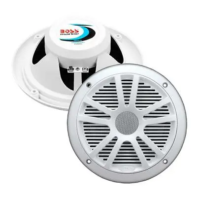 Boss Audio MR6W 6.5  180 Watt Marine Boat Speakers (pair) • $38.10