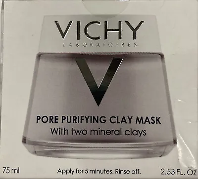 Vichy Mineral Pore Purifying Facial Clay Mask 2.53 Fl Oz • $5.99