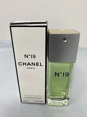 Chanel No 19 EDT Spray NEW Vintage NEW Full Bottle  50ml 1.7 Fl France • $140