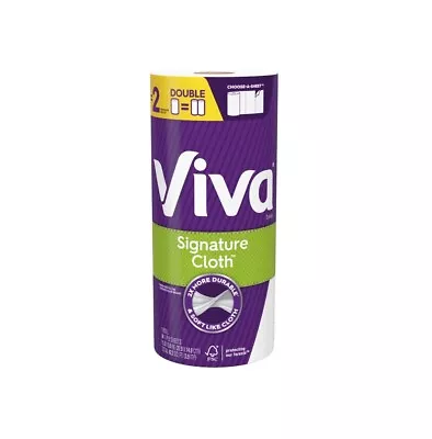 Viva 54874 Signature Cloth Paper Towels White 94 Sheet 1 Ply • $10.99