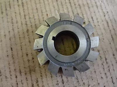 3/8  DOC Concave Horizontal Milling Cutter X 7/8  Bore HSS IH • £24