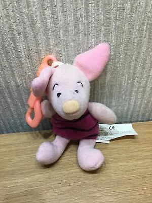 £10.95 • Buy Disney Winnie The Pooh Piglet Keyring Plush Pram Charm Soft Toy Rare Bag Clip